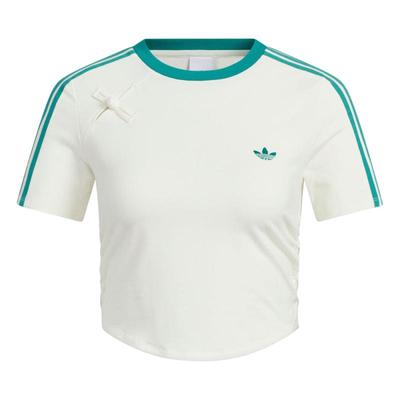 滔搏adidas阿迪达斯三叶草女子NEW CN TEE运动休闲短袖T恤KC5852