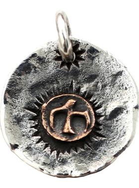 通用纯银复古吊坠红包