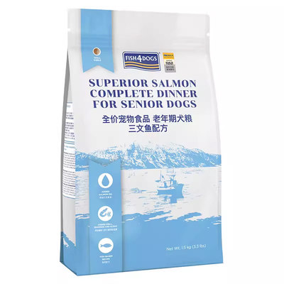 fish4dogs老年犬低脂控重狗粮