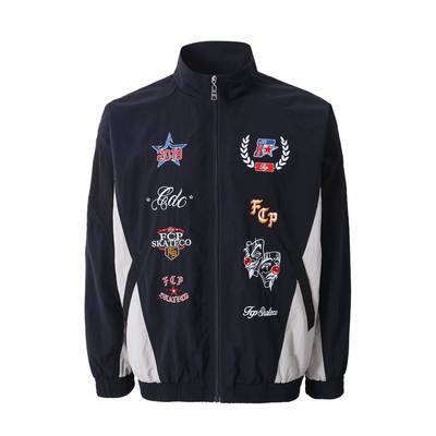 FCP skateco. 90S TRACK JACKET 美式复古运动街头滑板街舞夹克