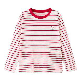 巴拉巴拉儿童长袖T恤男童春秋衣上衣女童内衣亲子打底衫小童中童