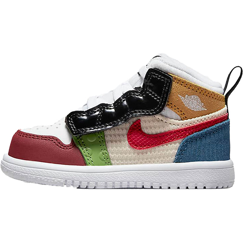 Nike/耐克正品Jordan 1 Mid Alt SE婴童透气运动休闲鞋DR6961-100