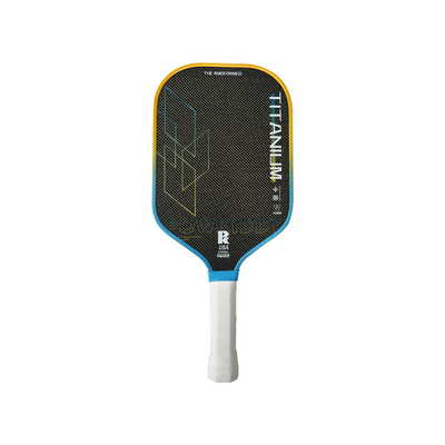 高端渐变钛丝碳纤维匹克球拍