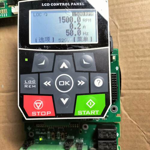 【请询价】拆机库马克ES850系列变频器中文面板图片实拍功能正