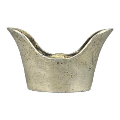 仿古银元宝道具摆件铜元宝