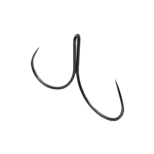 二爪钩锚鱼钩【 对折旋转】蝴蝶钩 挂鱼钩锚钩二本钩划鱼钩钢丝钩