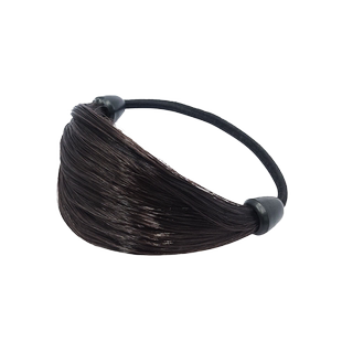 假发发圈头绳扎头发皮筋女扎马尾真丝皮套像头发的发绳发饰品头饰