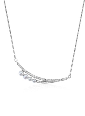 Idokawa天然淡水珍珠项链女小众