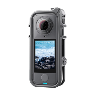 阿迈适用影石insta360X4Air兔笼拓展边框全景相机保护套不影响磁吸快拆耐磨壳防摔壳骑行X4air镜头保护镜配件