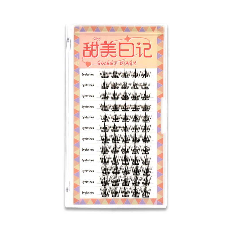 羽扇嫁接睫毛甜美日记