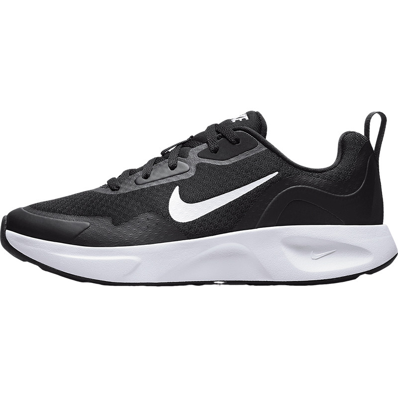 NIKE耐克鞋子女鞋运动鞋新款网面透气休闲鞋轻便缓震黑白色跑步鞋