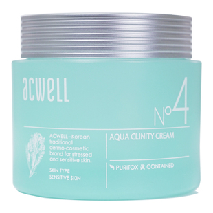 韩国acwell艾珂薇n4面霜急救补水高保湿舒缓修复敏感肌清爽男女