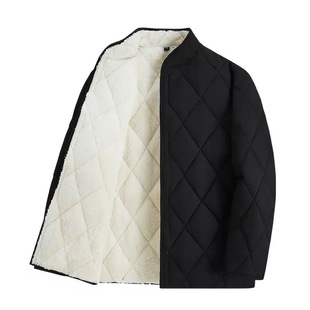 看守所冬季加绒加厚保暖棉衣劳改犯外套棉袄上衣拘留所专用衣物