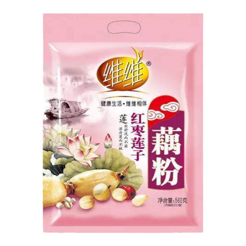 维依依红枣莲子桂花原味藕粉即食