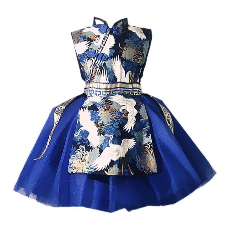 女童旗袍礼服公主裙钢琴花童