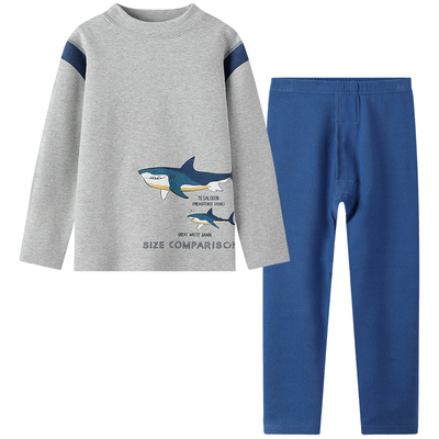 英博伦秋冬男童舒绒内衣套装