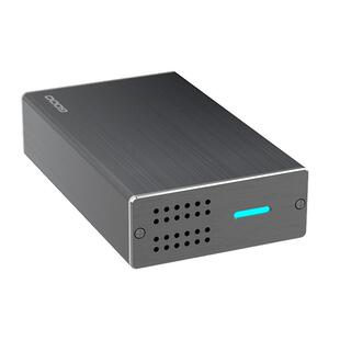 Godo双2.5寸机械硬盘阵列盒raid硬盘柜外接usb3.0移动固态Tpyec口