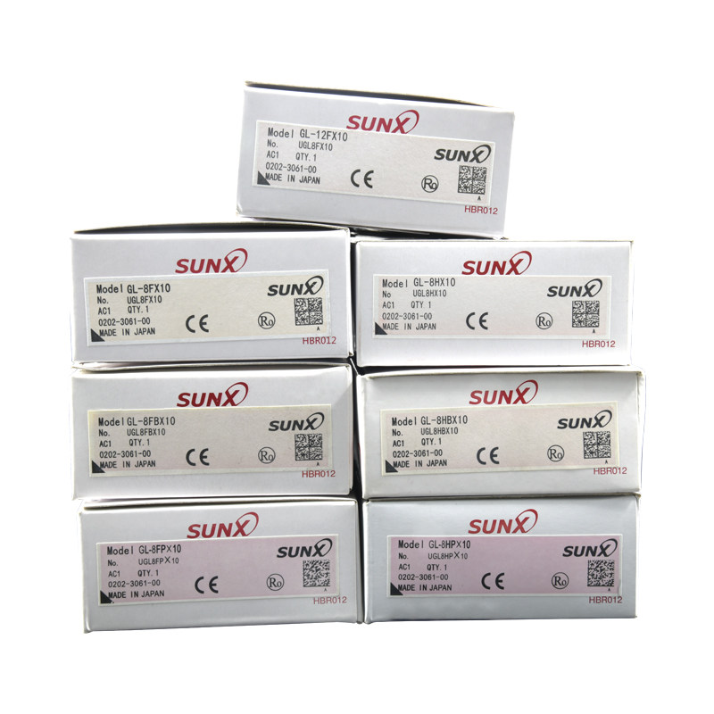 神视金属接近开关GL-8H/F/U直流常开小型接近开关顶部感应GL-12F