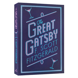 了不起的盖茨比 英文原版 The Great Gatsby 菲茨杰拉德 英版 文学名著 课外阅读 搭麦田里的守望者 弘书阁英语文库十大经典之一