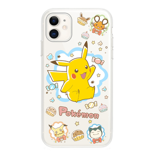 Eevee伊布皮卡丘iphone17proMax硅胶卡通16可爱15plus手机壳适用苹果14透明硅胶13mini保护套12华为小米17