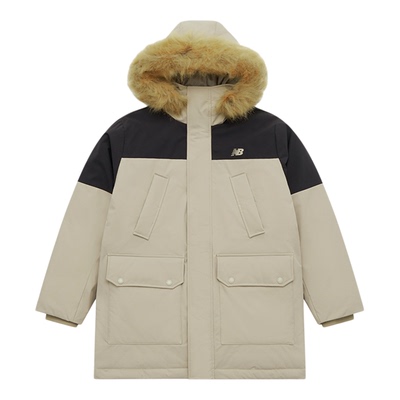 New Balance/NB正品运动男士时尚潮流防风连帽羽绒服AMJ44300-SOT