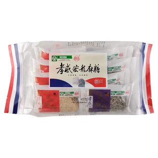 弘龙孝感麻糖400g湖北特产黑白芝麻糖片传统糕点小吃零食绿色食品