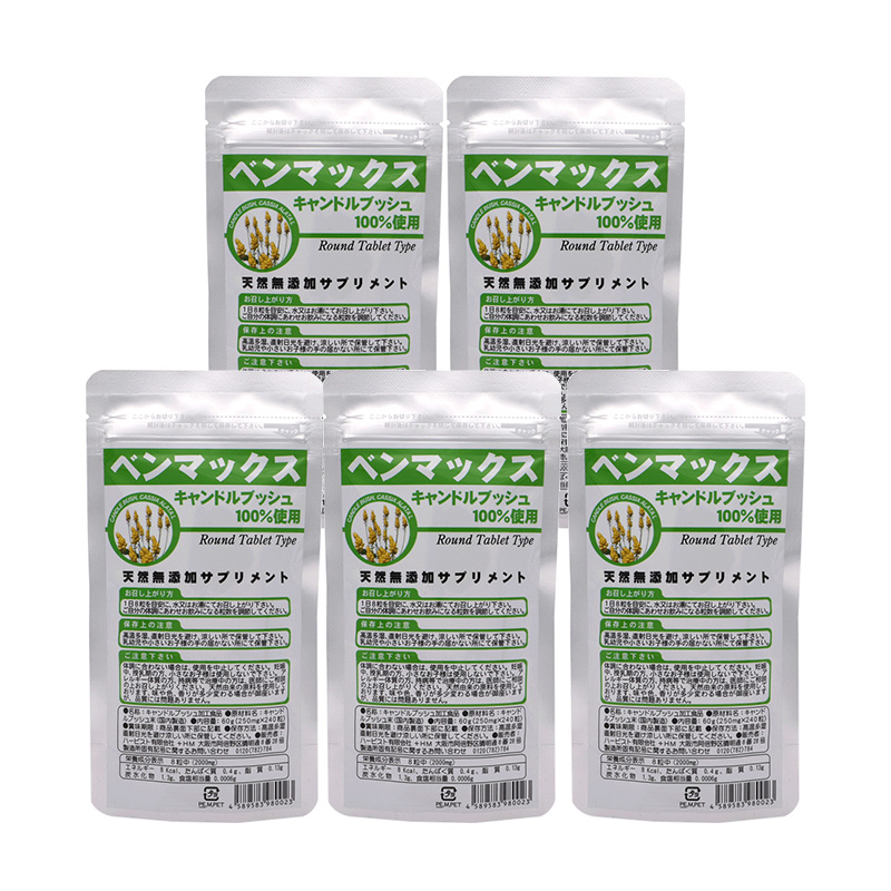 【自營】日本BENMAX/便卜植物纖維益生菌酵素排宿便240粒*5袋天然