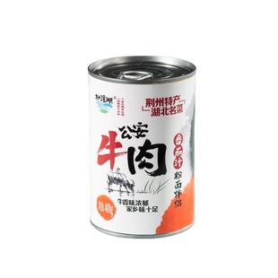 粉面伴侣公安特产柳浪湖牛肉牛三鲜400g罐头面条搭档加热即食新品