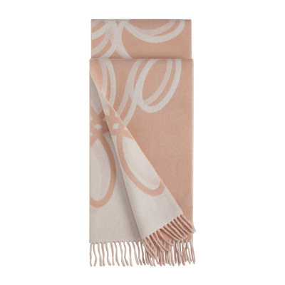 万事利100%绵羊毛围巾小满