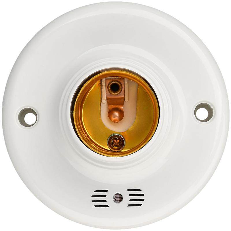 E27螺口声控灯座自动开关灯头