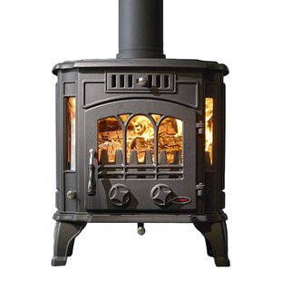 senmei 铸铁真火壁炉自建房家用室内别墅取暖燃木柴火炉ZRX1