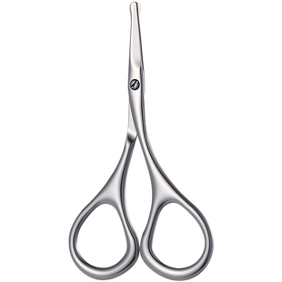 博友鼻毛剪刀小剪刀鼻毛修剪器男圆头剪刀小剪子鼻孔鼻毛专用剪刀