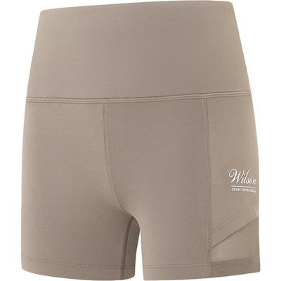 Wilson女士健身紧身针织五分裤