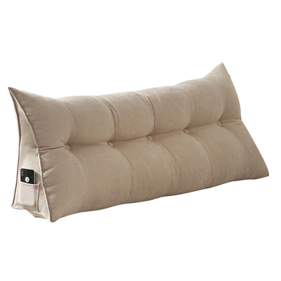 蔓越靠垫ins靠枕日式纯色大靠背