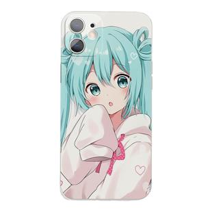 可爱懒惰风卫衣初音未来清新苹果16手机壳二次元适用于14pro小米15vivox100红米k40s荣耀200iQOO13华为mate60