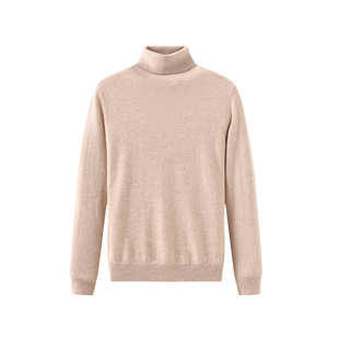 春竹两翻领纯羊毛衫针织衫基础百搭纯色打底衫新红色毛衣女