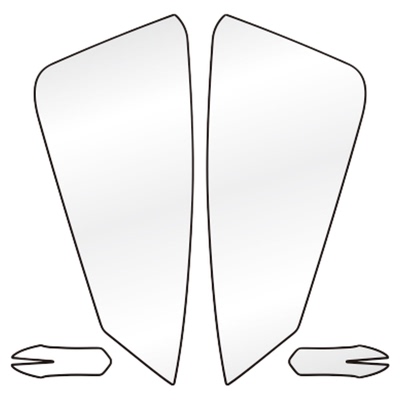 适用25款三阳剑齿虎ADXTG装甲贴