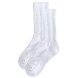 【加长款】黑白色毛巾底春夏中筒厚袜健身体育男运动控Weekan