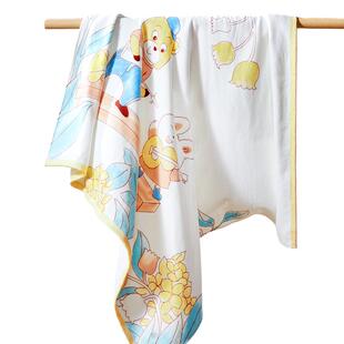 [新品]全棉时代婴儿纱布浴巾纯棉宝宝新生儿童洗澡巾吸水毛圈浴巾