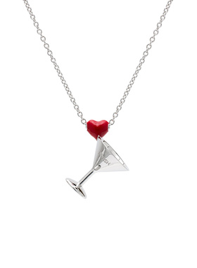 FWISH925银女简约森系项链