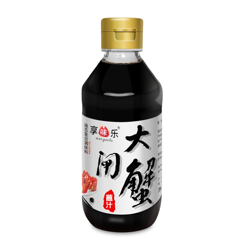 享味乐蟹醋大闸蟹料汁蘸汁