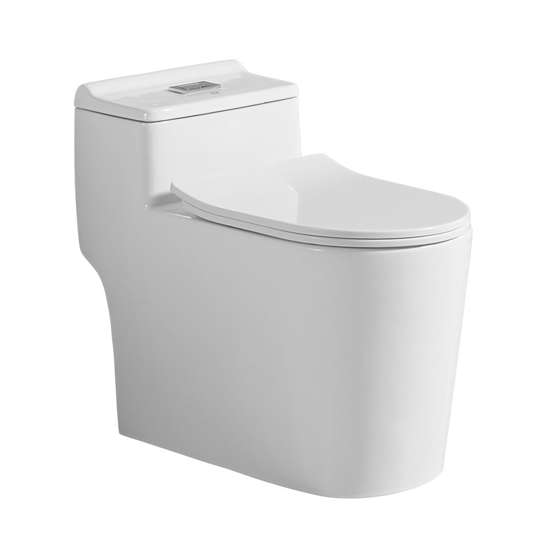 静音普通超漩虹吸陶瓷冲水坐便器