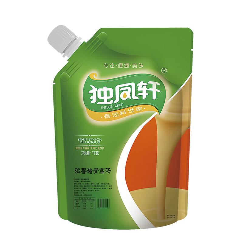 独凤轩猪骨高汤牛骨白汤鸡汤鸡骨高汤大骨浓汤调味料高汤浓缩商用