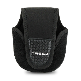 TRESZ加厚潜水布纺车轮包双摇臂 钓鱼水滴轮软包渔轮收纳包保护套