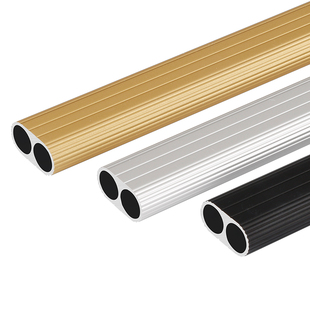 利德仕可定制衣柜内挂衣杆衣橱横杆晾衣架挂杆柜内固定加厚法兰座