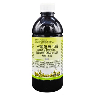 埃阔480克/升三氯吡氧乙酸除阔叶杂草烂根森林小麦专用农药除草剂