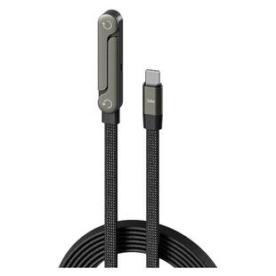 【2026年爆款】倍魔支架数据线超级快充适用于iPhone15-17华为Mate80安卓TypeC手机平板手游充电线刷剧打游戏