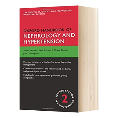英文原版 Oxford Handbook of Nephrology and Hypertension 牛津肾脏病与高血压手册 英文版 进口英语原版书籍