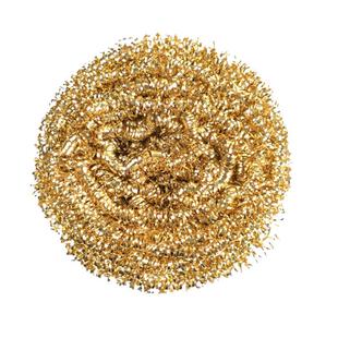 黄铜丝清洁球刷锅神器金色钢丝球不易掉丝铁丝球不锈钢洗碗商用家