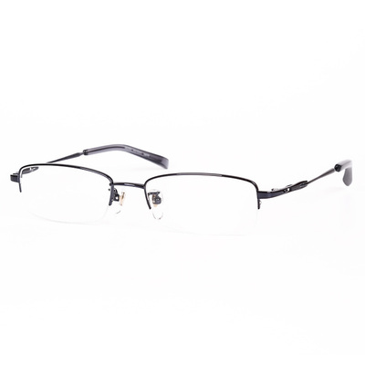 精工超轻钛材半框男款近视眼镜架